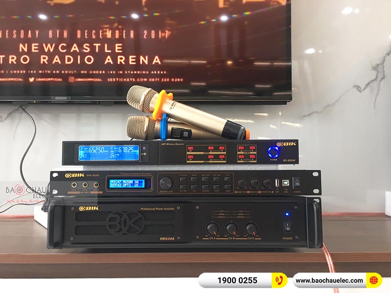 Dàn karaoke gia đình anh Đường