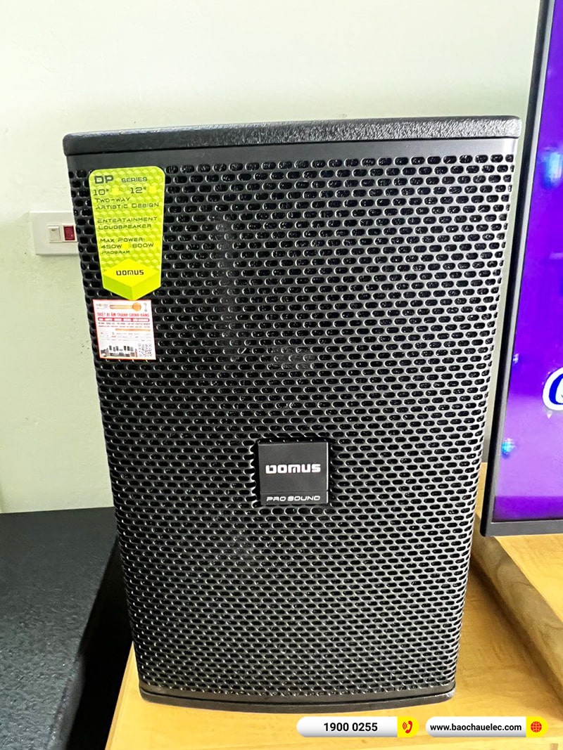 Lắp đặt dàn karaoke Domus 48tr cho anh Giao tại Hải Dương (Domus DP6120 Max, VM830A, BPR-5600, RXW 18C, BJ-U600) 