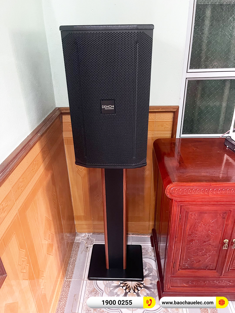 Lắp đặt dàn karaoke trị giá hơn 40 triệu cho anh Khanh tại Hải Dương (Denon DN510, VM420A, X5 Plus, JBL A100P, BCE UGX12) 
