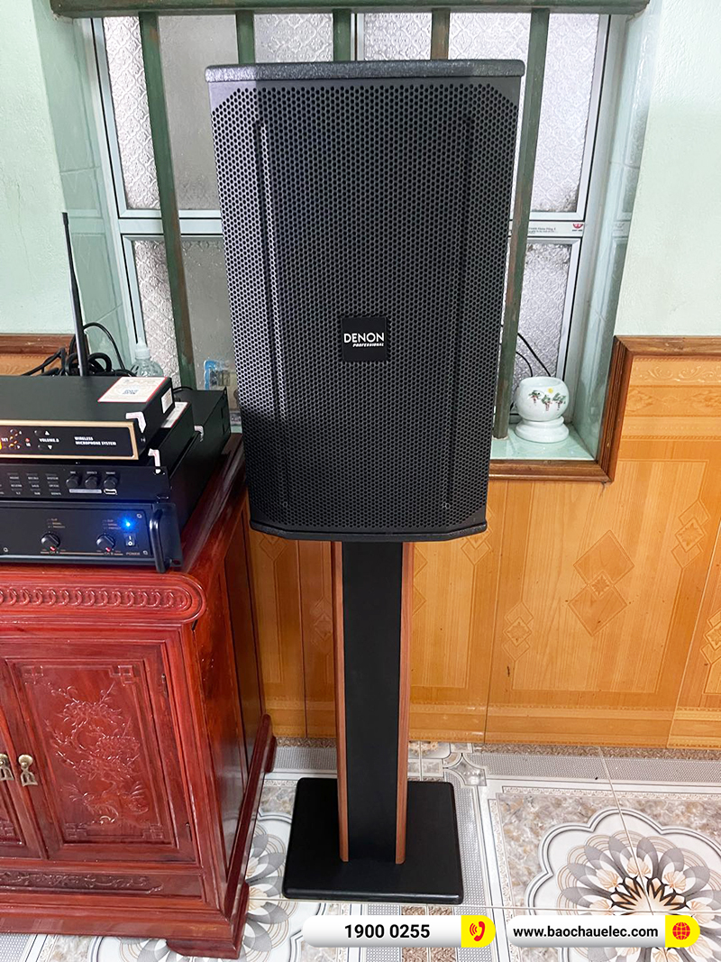 Lắp đặt dàn karaoke trị giá hơn 40 triệu cho anh Khanh tại Hải Dương (Denon DN510, VM420A, X5 Plus, JBL A100P, BCE UGX12) 