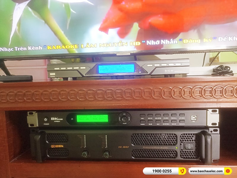 Lắp đặt dàn karaoke Denon hơn 34tr cho anh Quỳnh tại Bắc Ninh (Denon DP-R212, CA-J602, KP500, SW612C, U900 Plus X)