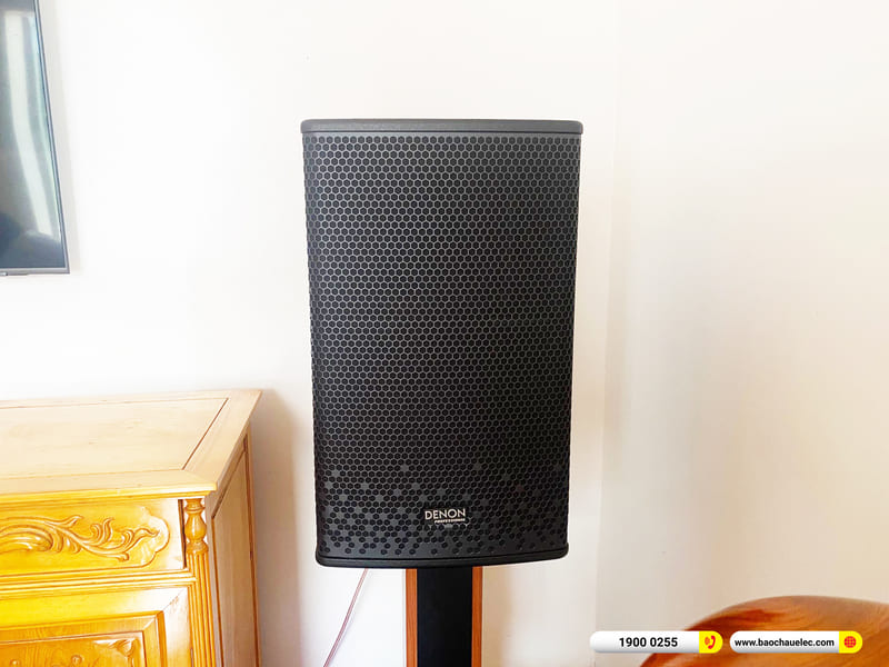 Lắp đặt dàn karaoke Denon hơn 35tr cho anh Tần ở Hải Dương (Denon DP-R212, BIK CA-J602, KP600, UGX12, SW212)