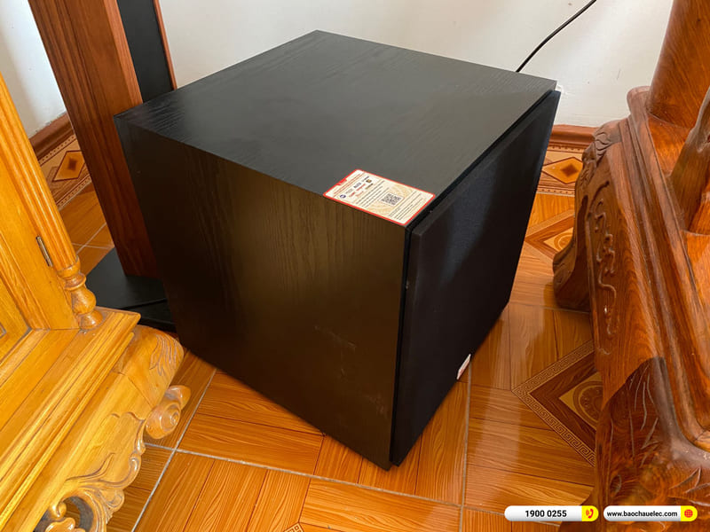 Lắp đặt dàn karaoke Denon hơn 35tr cho anh Tần ở Hải Dương (Denon DP-R212, BIK CA-J602, KP600, UGX12, SW212)