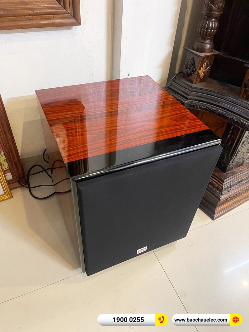 Lắp đặt dàn karaoke trị giá hơn 80tr cho anh Thời tại Hải Dương (RCF CMAX 4112, RCF IPS2700, X6 Luxury, BKSound SW815) 