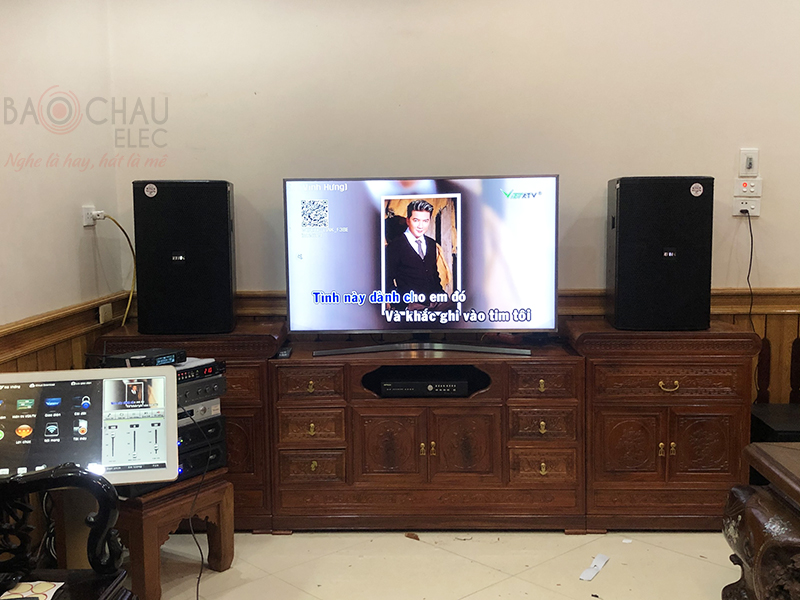 Nâng cấp dàn karaoke cho anh Triển tại Hải Dương h8