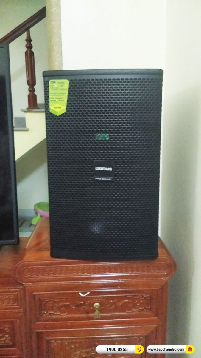Lắp đặt dàn karaoke trị giá hơn 30 triệu cho anh Trinh tại Hải Dương (Domus DP6120 Max, VM620A, X6 Luxury, U900 Plus X, BIK Pro 8X) 