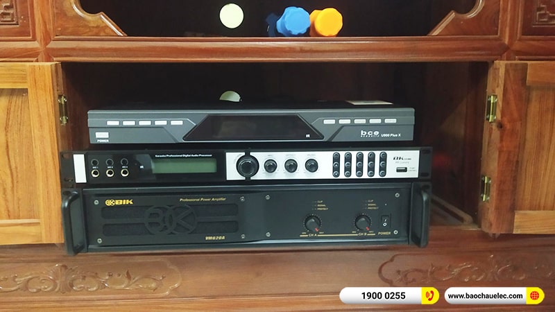Lắp đặt dàn karaoke trị giá hơn 30 triệu cho anh Trinh tại Hải Dương (Domus DP6120 Max, VM620A, X6 Luxury, U900 Plus X, BIK Pro 8X) 