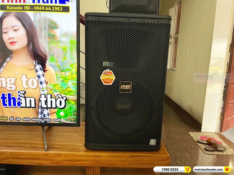 Lắp đặt dàn karaoke trị giá hơn 50 triệu cho anh Việt tại Hải Dương