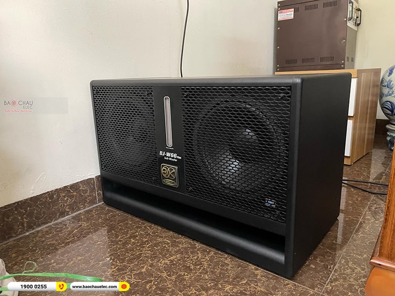 Lắp đặt dàn karaoke trị giá hơn 50 triệu cho anh Việt tại Hải Dương