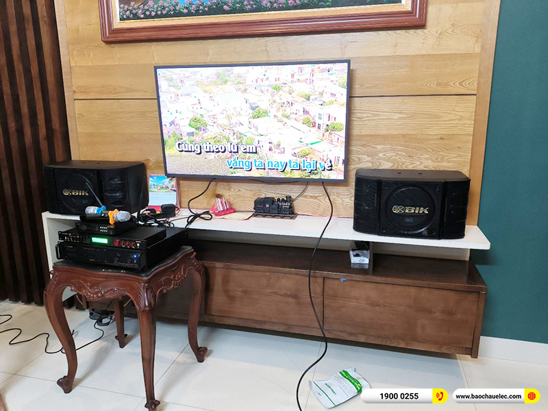 Lắp đặt dàn karaoke trị giá hơn 20 triệu cho chị Hằng tại Hải Dương (BIK BS-998X, VM620A, BPR-5600, BJ-U100) 