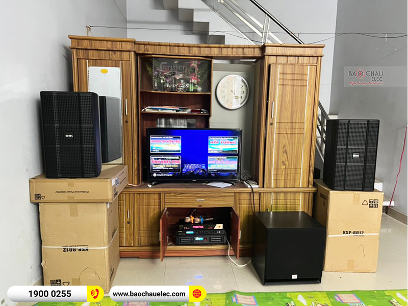 Lắp đặt dàn karaoke anh Hách tại Hải Dương