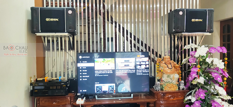 Dàn karaoke gia đình anh Mẫn h5
