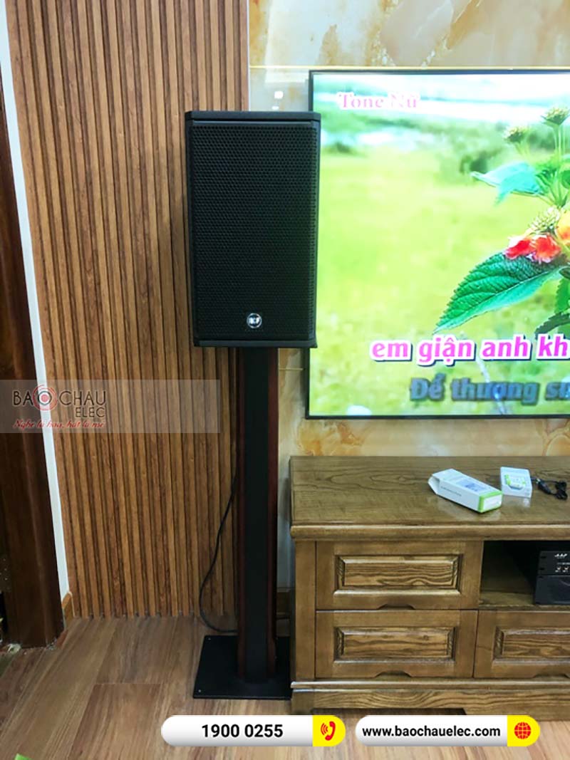 bộ dàn karaoke của gia đình anh Trọng