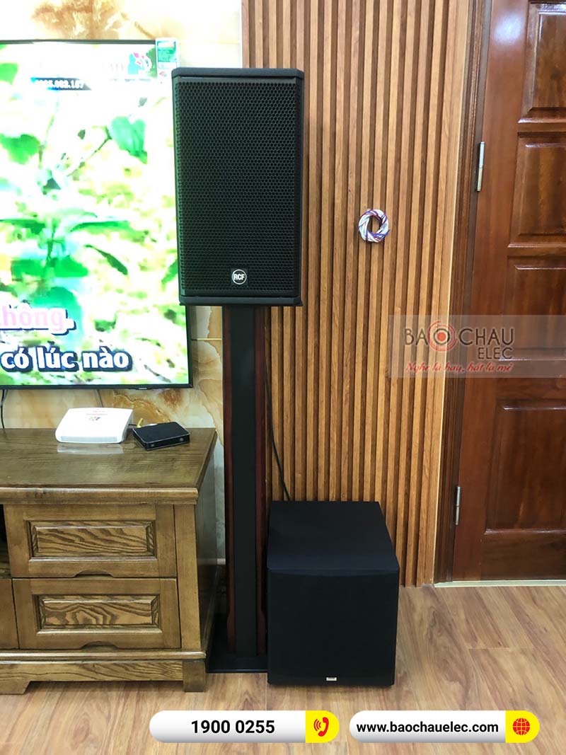 bộ dàn karaoke của gia đình anh Trọng