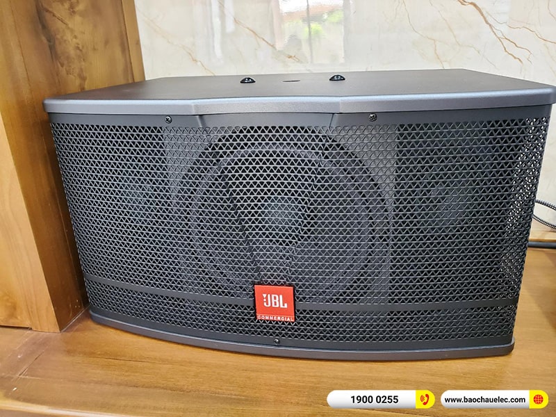 Lắp đặt dàn karaoke JBL hơn 23tr cho khách hàng tại Hải Dương (JBL CV1852T, BKSound DKA 6500, SW512C)