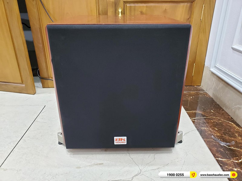 Lắp đặt dàn karaoke JBL hơn 23tr cho khách hàng tại Hải Dương (JBL CV1852T, BKSound DKA 6500, SW512C)