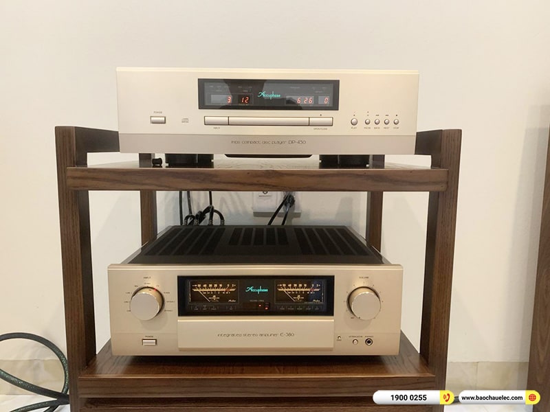 Lắp đặt d&agrave;n nghe nhạc hi-end cho anh Khi&ecirc;m tại Hải Dương (Tannoy Turnberry GR, Accuphase E380, Accuphase DP450)