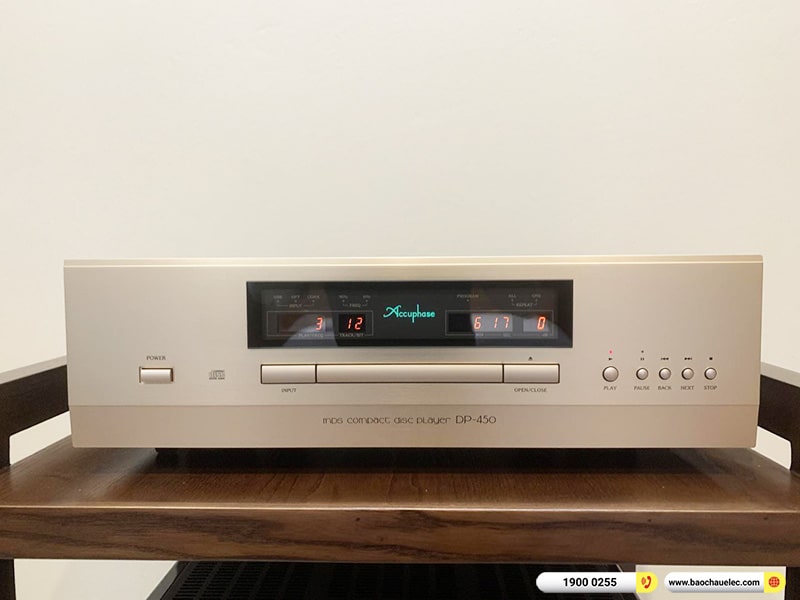Lắp đặt d&agrave;n nghe nhạc hi-end cho anh Khi&ecirc;m tại Hải Dương (Tannoy Turnberry GR, Accuphase E380, Accuphase DP450)