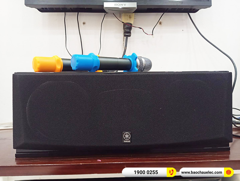 Lắp đặt dàn xem phim nghe nhạc 5.1 48tr cho anh Sơn tại Hải Dương (Yamaha NS-777, NS-C444, NS-B330, NS-SW300, RX-V6A,…)