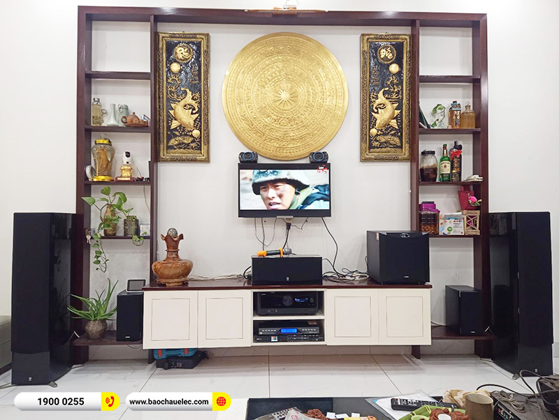 Lắp đặt d&agrave;n xem phim nghe nhạc 5.1 48tr cho anh Sơn tại Hải Dương (Yamaha NS-777, NS-C444, NS-B330, NS-SW300, RX-V6A,&hellip;)