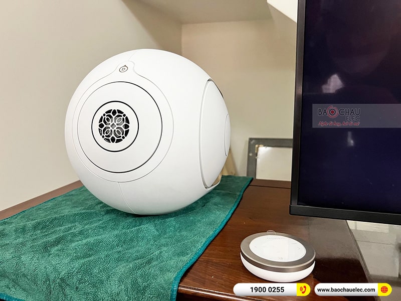 Lắp đặt Loa Devialet Phantom I 108DB Opera de paris đỉnh cao cho anh Thuật tại Hải Dương 