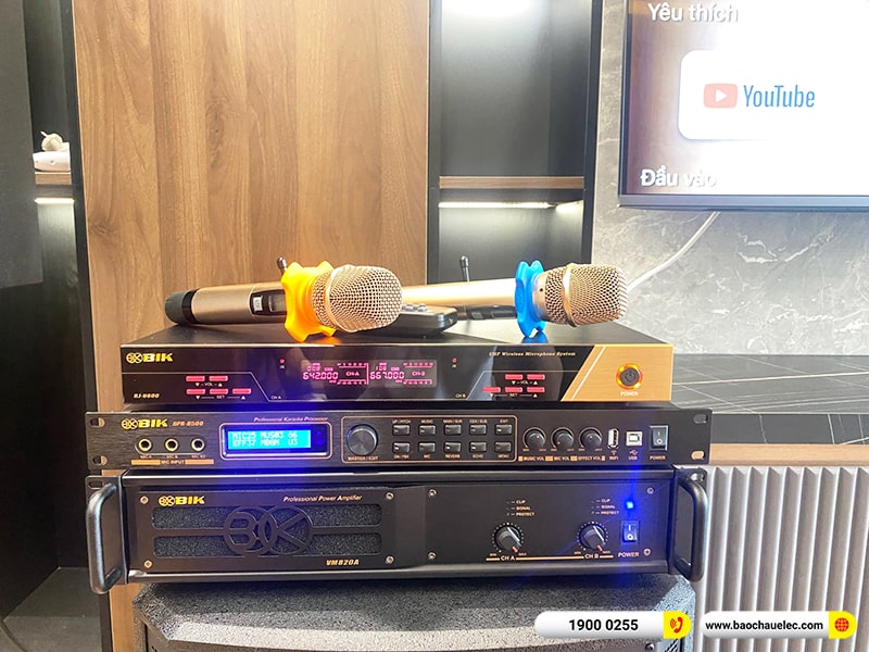 Lắp đặt dàn karaoke RCF hơn 60tr cho anh Ngọc tại Hải Phòng (RCF X-MAX 12, VM820A, BPR-8500, TS312S, BJ-U600) 