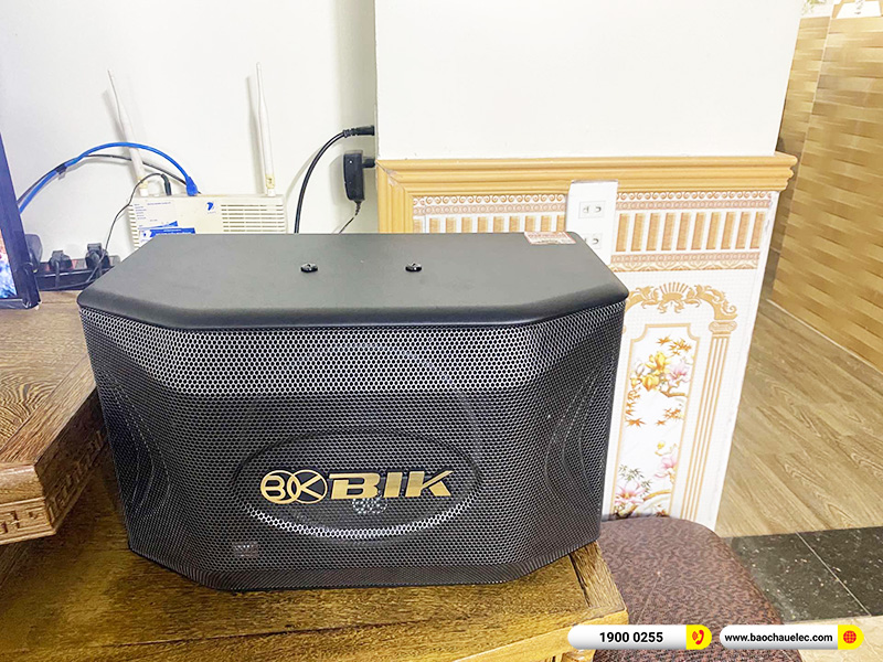 Lắp đặt dàn karaoke BIK 22tr cho anh Phong tại Hải Phòng (BIK BQ-S63, VM420A, BPR-5600, BJ-U100)