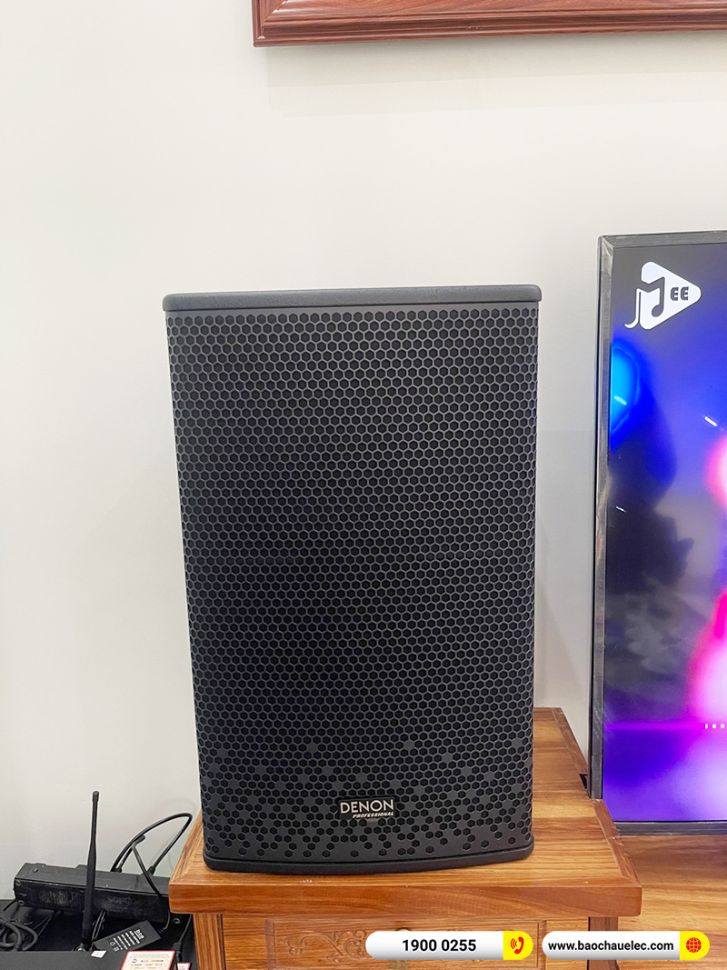 Lắp đặt dàn karaoke trị giá hơn 30 triệu cho anh Thắng tại Hải Phòng (Denon DP-R212, BIK VM620A, X5 Plus, SW512B, U900 Plus X) 