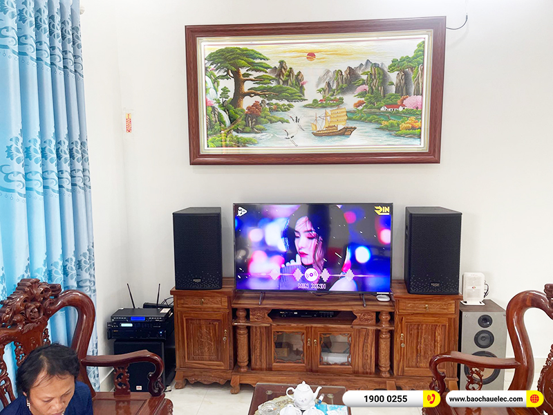 Lắp đặt dàn karaoke trị giá hơn 30 triệu cho anh Thắng tại Hải Phòng (Denon DP-R212, BIK VM620A, X5 Plus, SW512B, U900 Plus X) 