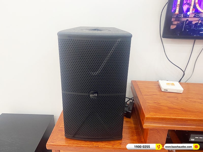 Lắp đặt dàn karaoke trị giá gần 30 triệu cho anh Tiệp tại Hải Phòng (Alto AT1000II, APP MZ-46, DSP-9000 Plus, SW312B, U900 Plus X)