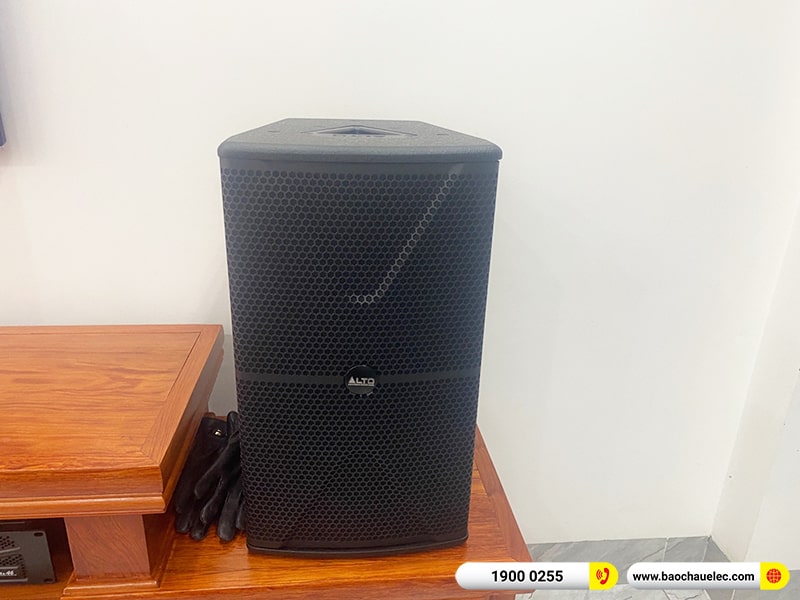 Lắp đặt dàn karaoke trị giá gần 30 triệu cho anh Tiệp tại Hải Phòng (Alto AT1000II, APP MZ-46, DSP-9000 Plus, SW312B, U900 Plus X)