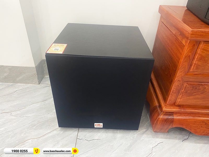 Lắp đặt dàn karaoke trị giá gần 30 triệu cho anh Tiệp tại Hải Phòng (Alto AT1000II, APP MZ-46, DSP-9000 Plus, SW312B, U900 Plus X)