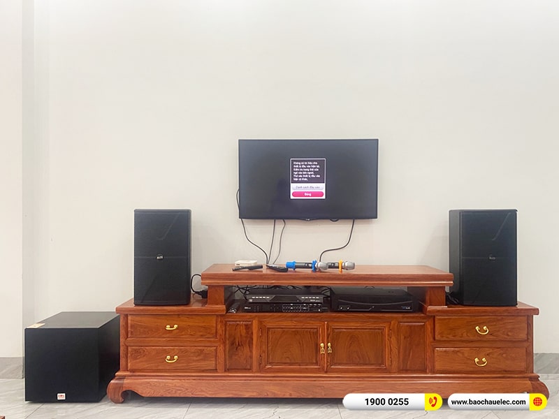Lắp đặt dàn karaoke trị giá gần 30 triệu cho anh Tiệp tại Hải Phòng (Alto AT1000II, APP MZ-46, DSP-9000 Plus, SW312B, U900 Plus X)