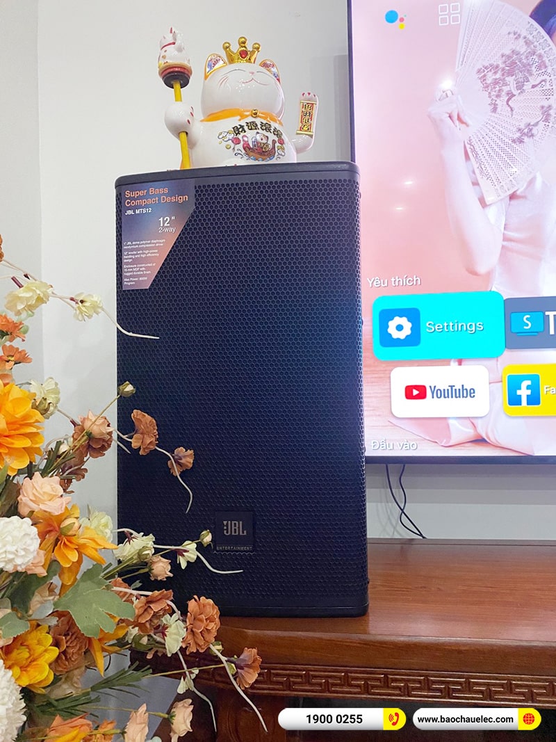 Lắp đặt dàn karaoke trị giá hơn 50 triệu cho anh Tình tại Hải Phòng (JBL MTS12, VM620A, X6 Luxury, Pasion 12SP, BCE UGX12) 