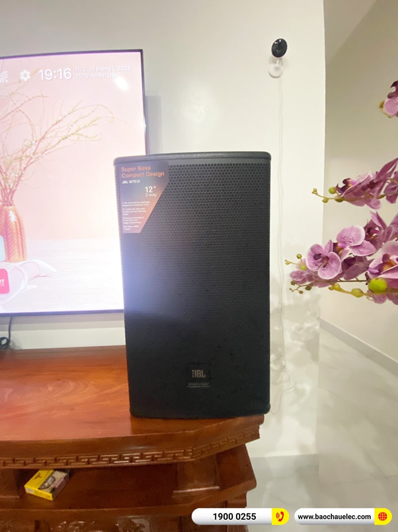 Lắp đặt dàn karaoke trị giá hơn 50 triệu cho anh Tình tại Hải Phòng (JBL MTS12, VM620A, X6 Luxury, Pasion 12SP, BCE UGX12) 
