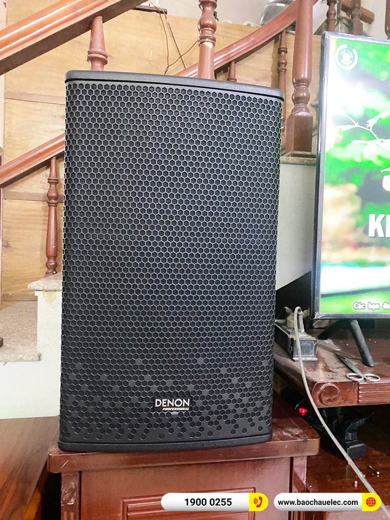 Lắp đặt dàn karaoke trị giá hơn 30 triệu cho anh Tỏa tại Hải Phòng (Denon DP-R212, VM620A, X5 Plus, SW512C, U900 Plus X)
