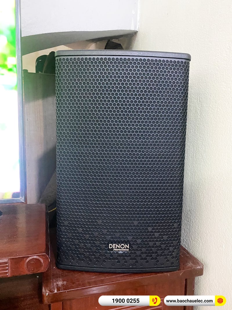 Lắp đặt dàn karaoke trị giá hơn 30 triệu cho anh Tỏa tại Hải Phòng (Denon DP-R212, VM620A, X5 Plus, SW512C, U900 Plus X)