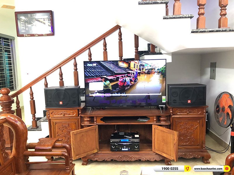 Lắp đặt dàn karaoke trị giá hơn 20 triệu cho chị Miến tại Hải Phòng (JBL CV1052T, JBL RMA-330A, BCE U900 Plus X)