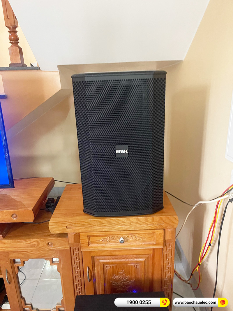 Lắp đặt dàn karaoke trị giá hơn 40 triệu cho chú Tiến tại Hải Phòng (BIK BSP 412II, VM620A, BPR-5600, BJ-W25AV, BJ-U600)