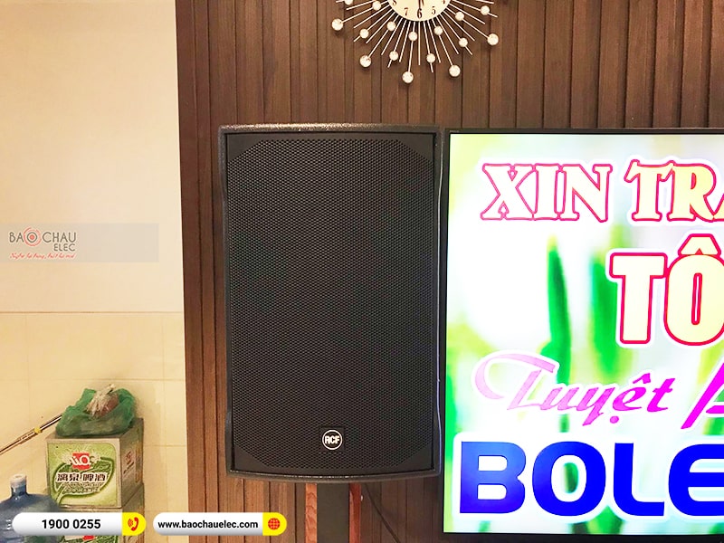 Lắp đặt dàn karaoke anh Kiên tại Hải Phòng