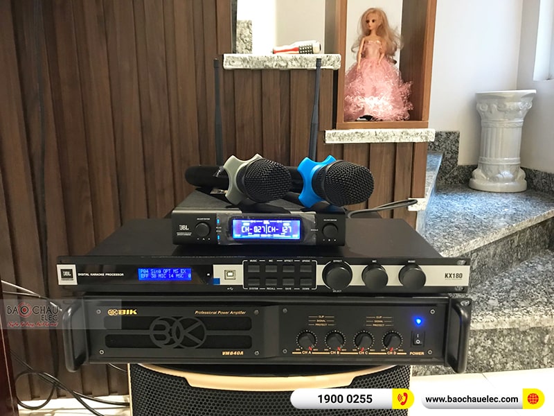 Lắp đặt dàn karaoke anh Kiên tại Hải Phòng