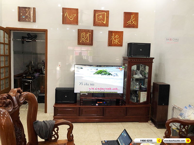 Lắp đặt dàn karaoke trị giá hơn 20 triệu cho chị Trang tại Hải Phòng