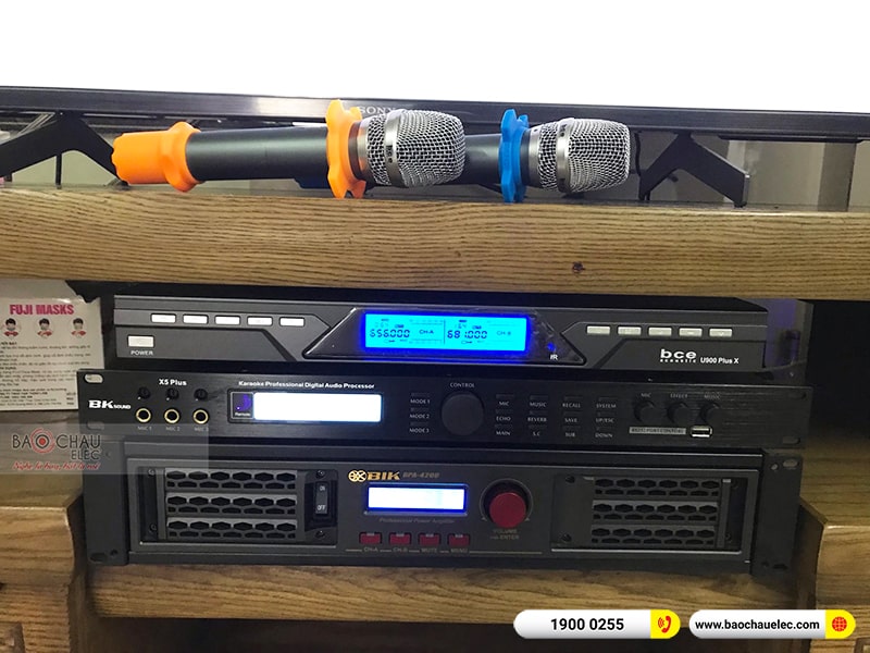 Lắp đặt dàn karaoke chú Quang tại Hải Phòng
