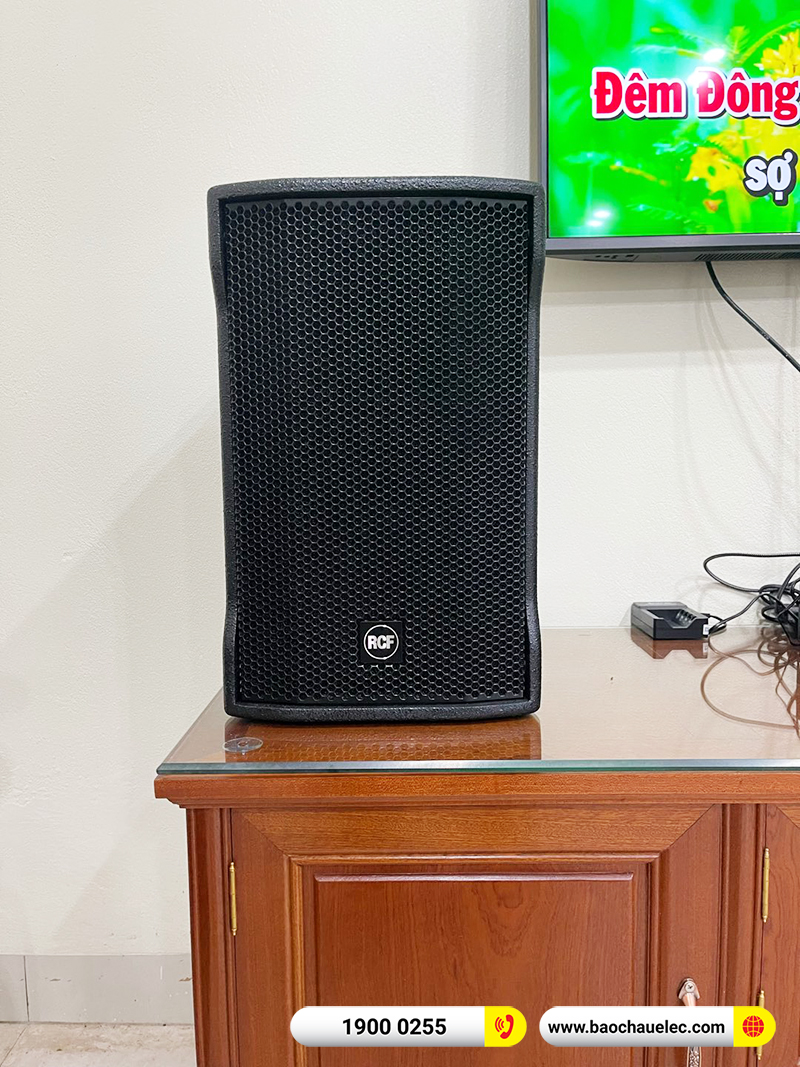 Lắp đặt dàn karaoke trị giá khoảng 80 triệu cho anh Đăng tại Hà Nội (RCF CMAX 4110, Crown Xli2500, JBL KX180A, JBL VM300)