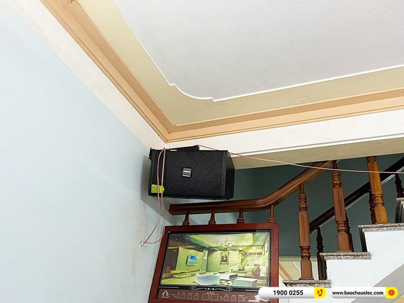 Lắp đặt dàn karaoke trị giá gần 60 triệu cho anh Dũng tại Hải Phòng (Domus DP6120 Max, TD8004, X5 Plus, SW815, BJ-U500) 