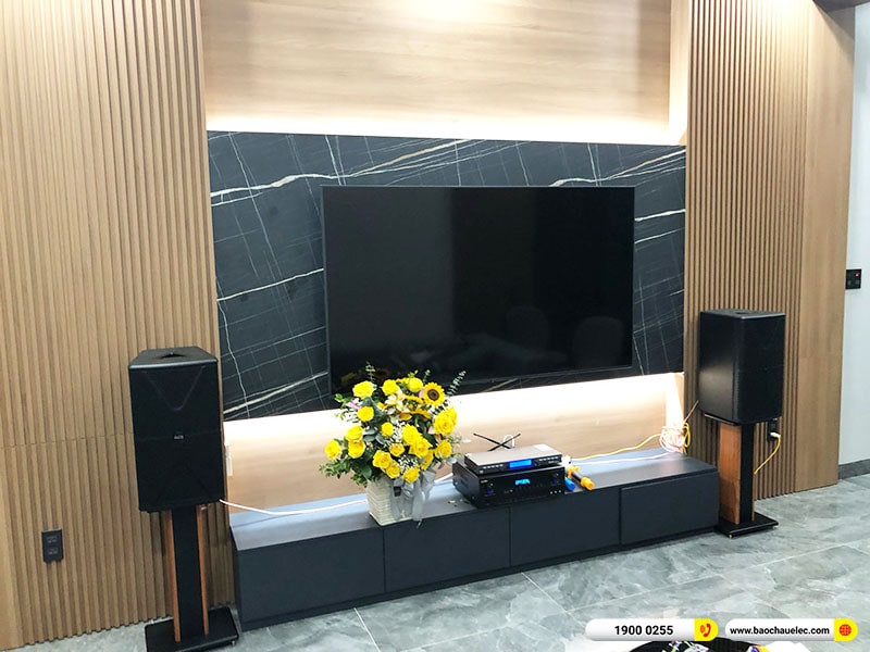 Lắp đặt d&agrave;n karaoke trị gi&aacute; hơn 20 triệu cho anh Dương tại Hải Ph&ograve;ng