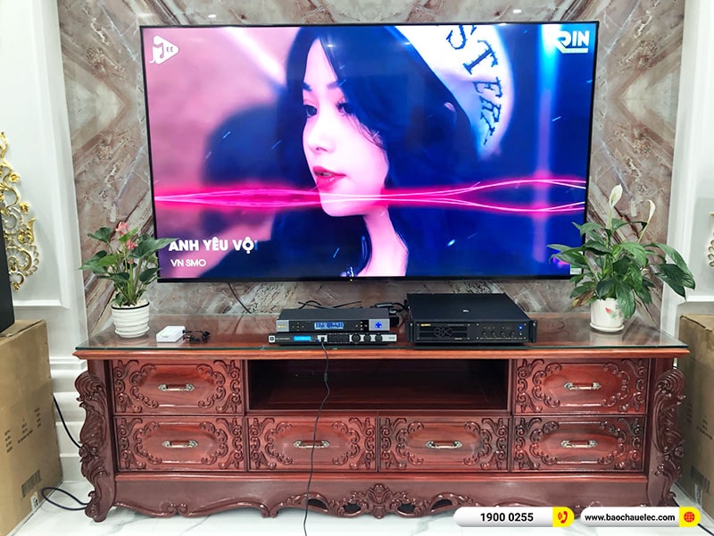 Lắp đặt dàn karaoke trị giá hơn 70 triệu cho anh Hưng tại Hải Phòng (JBL XS15, VM840A, KX180A, SX-Sub18+, BJ-U500) 
