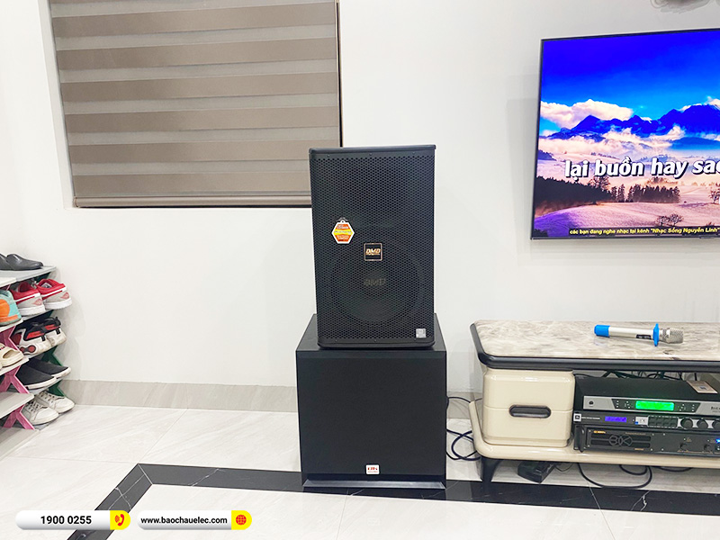 Lắp đặt dàn karaoke trị giá gần 60 triệu cho anh Phòng tại Hải Phòng (BMB CSS 1212SE, VM620A, KX180A, SW715, BCE UGX12) 