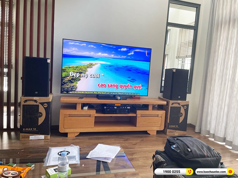 Lắp đặt dàn karaoke trị giá gần 60 triệu cho anh Thu tại Đồng Nai (RCF X-MAX 12, VM820A, KX180A, UGX12 Plus) 