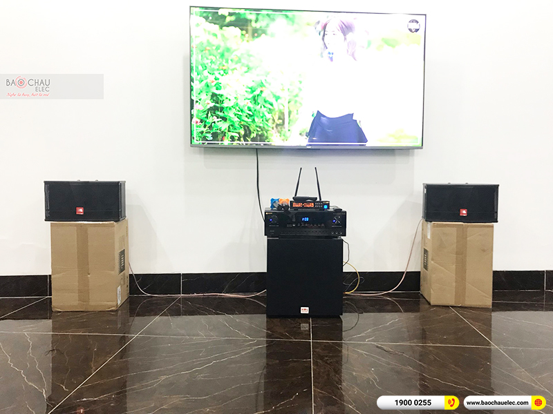 Lắp đặt dàn karaoke trị giá hơn 20 triệu cho chị Lương tại Hải Phòng